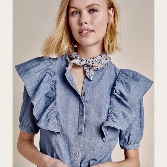 Citizens Of Humanity Tops - New Citizens of Humanity x Anthropologie Jolene Sm